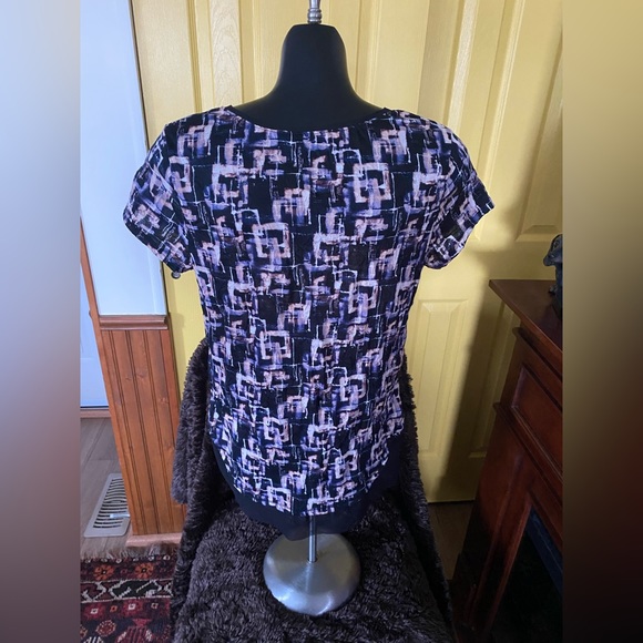 Simply Vera -Vera Wang Petite M Top - Picture 2 of 3